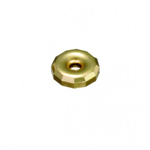 K18 4MM Donut Mirror Beads